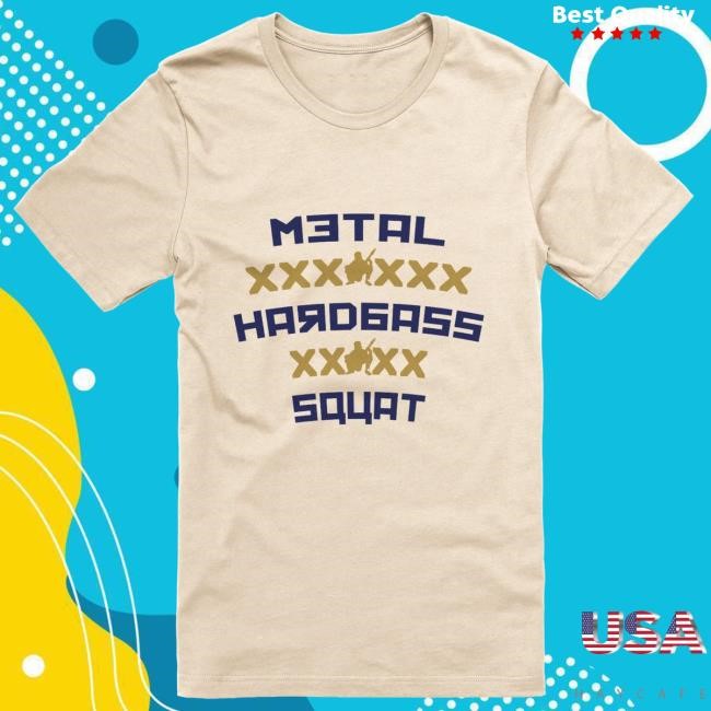 Corekid - Metal Hardbass Squat Shirt Corekid Merch