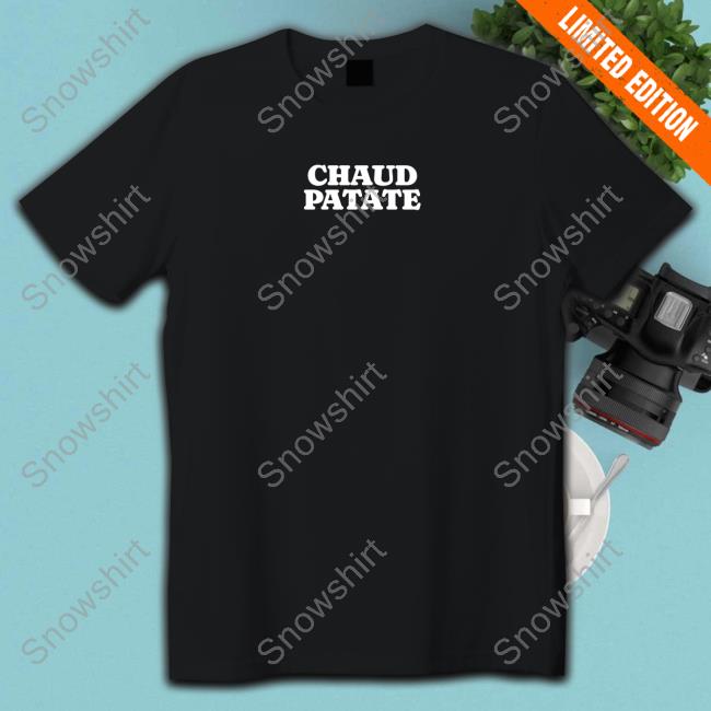Average Rob Merch Chaud Patate On Met La Patate Black Hoodie