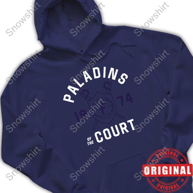 Vintage Furman Paladins Of The Court Tee Shirt Official Vintage Furman Paladins 1974 Of The Court Shirt
