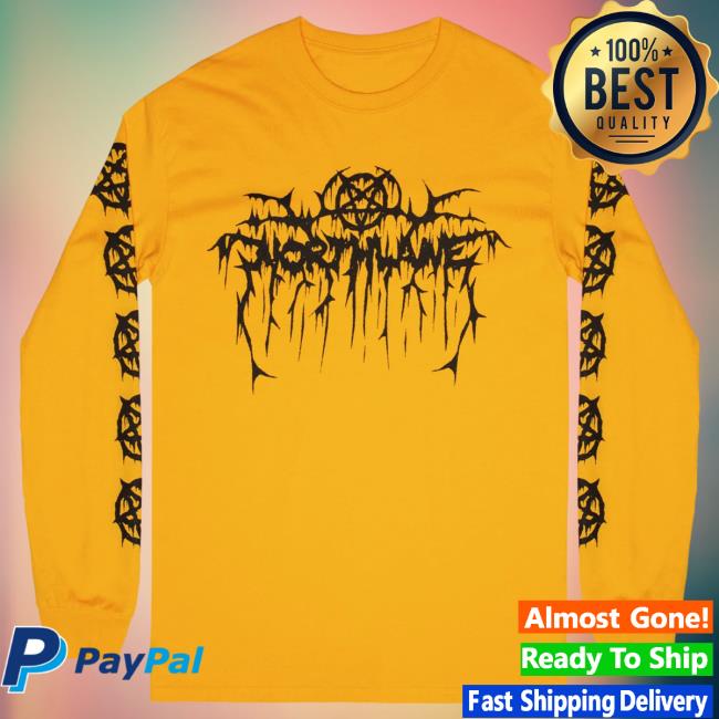 Official Merch Now Northlane Darkness Long Sleeve (Gold) MerchNow
