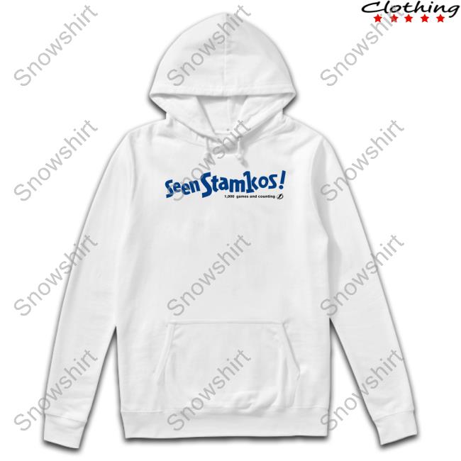 Seen Stamkos 1000 Games And Counting Sweatshirt