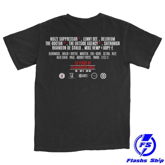 Official Hellomerch Arizona Hardcore Junkies 30 Years Shirts Hello Merch