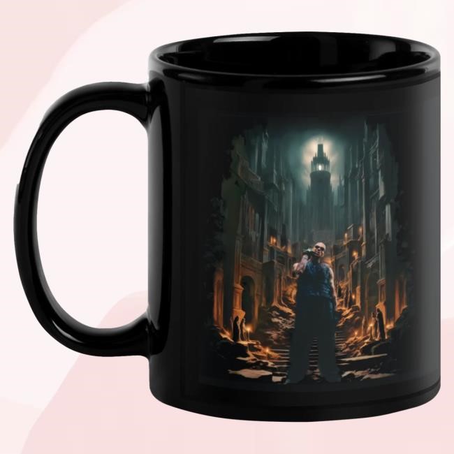Official Chris Brown Merch Store Chris Brown Breezy Bowl Xx Throne Black Glossy Mug