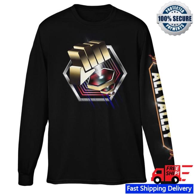 Official Cobra Kai Merch Cobra Kai All Valley Tournament Black Long Sleeve T Shirt
