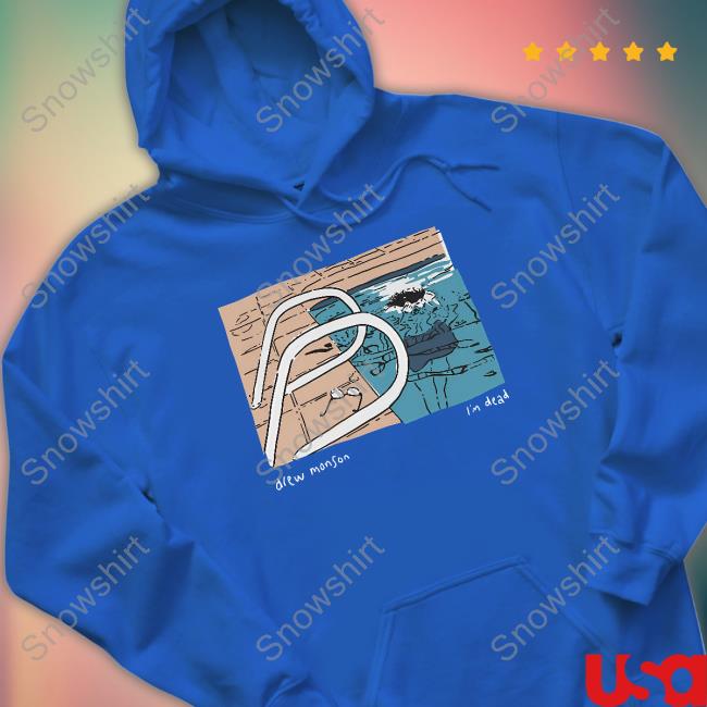 Official Drew Monson Merch Pool I'm Dead Tee Pool I'm Dead Tee