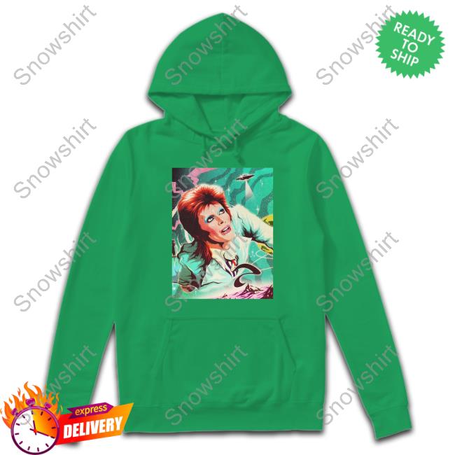 Galactic Bowie Hoodie Nordacious Merch Galactic Bowie Sweatshirt