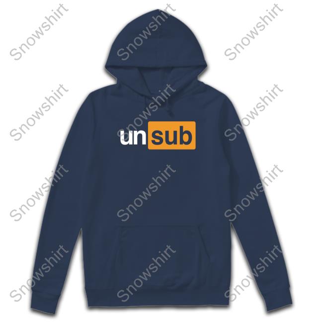 Official Unsubscribe Podcast Merch Unsub Logo T Shirt Official Unsubscribe Podcast Merch Unsub Logo Shirt