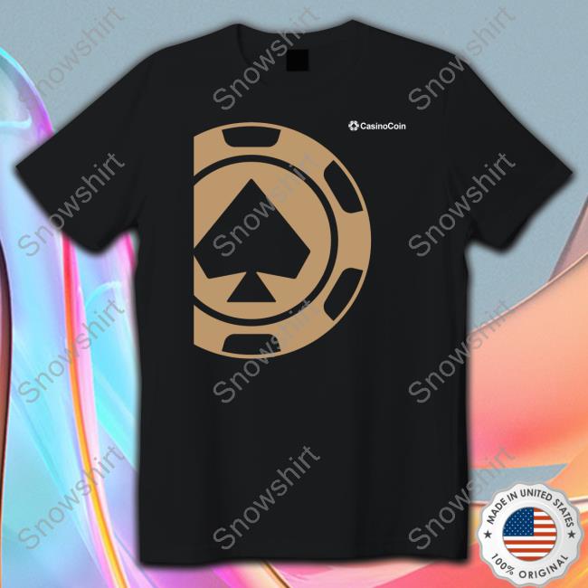 Xrpl Casinocoin Gold T-Shirt