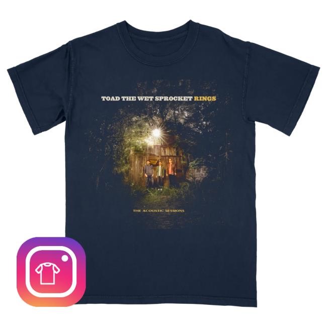 Toad the Wet Sprocket Rings Album Cover Tee Venue Gear