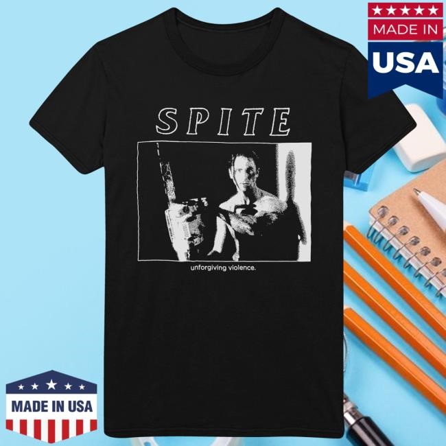Official Spite Cult Merch American Psycho Short Sleeve Tee Spite Cult