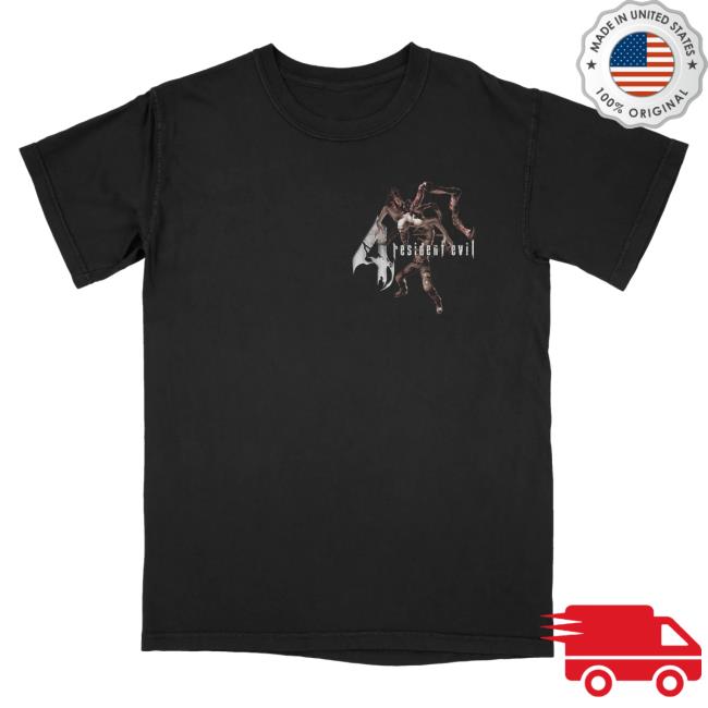 Official Graveyard Goods Merch Store Shop Resident Evil 4 • Biohazard 4 (Emblem Edition) Tshirt
