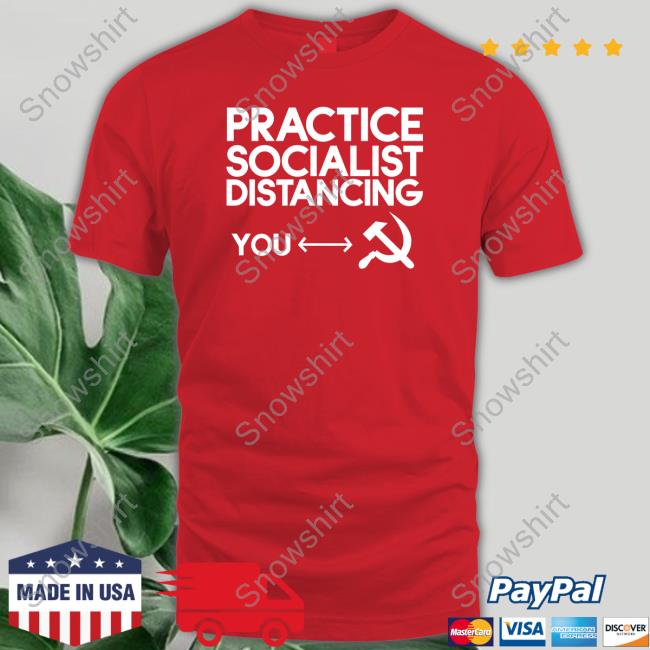 Agora Threads Merch Practice Socialist Distancing Shirts Limited Edition Practice Socialist Distancing Shirt