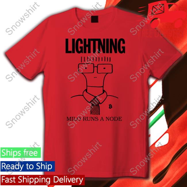 Official Milo Runs A Node T-Shirt
