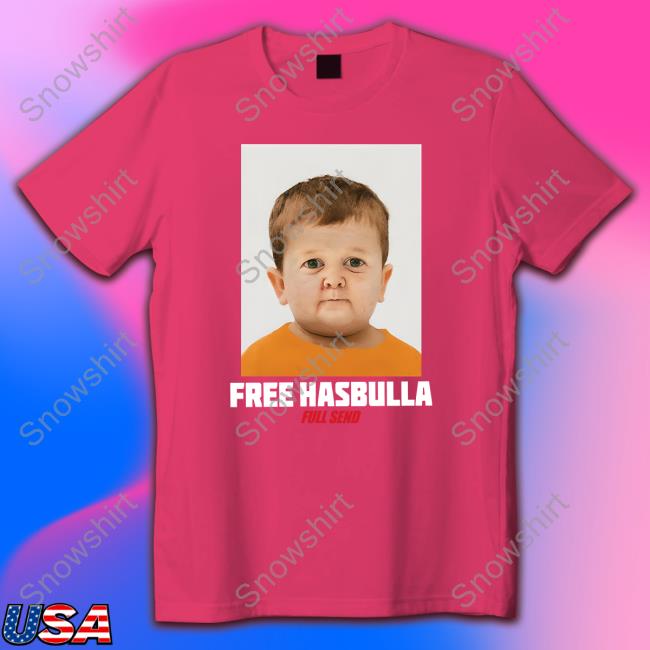 Official Free Hasbulla Mugshot Shirt