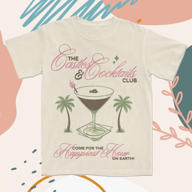Official The Lost Bros Castles and Cocktails Tee