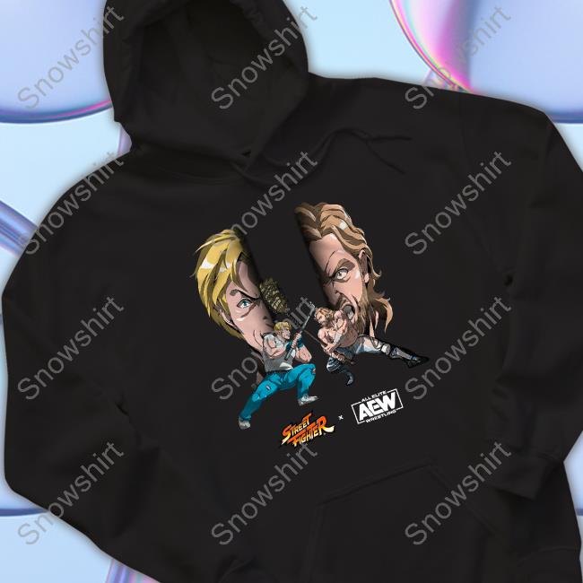 ShopAEW Street Fighter Hoodie