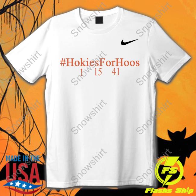 Official Hokies For Hoos 1 15 41 Long Sleeve Tee Shirt