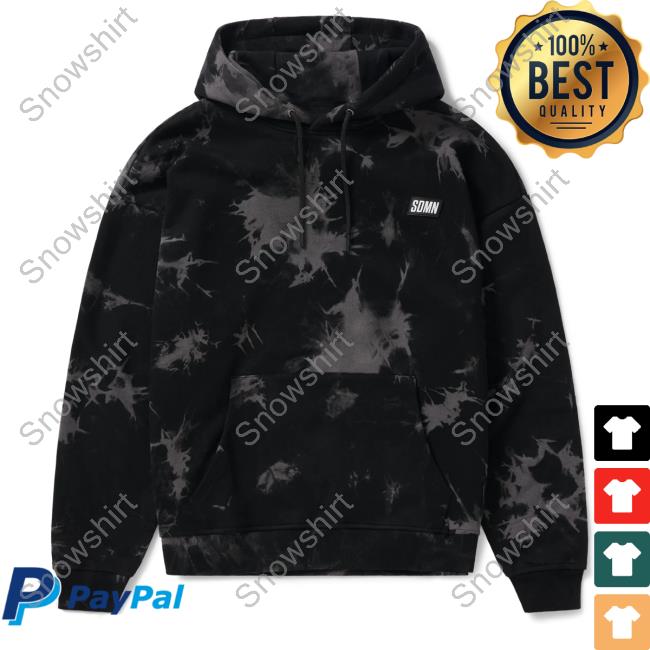 Official Sidemen Clothing Sdmn Tie Dye Sweater Black/Grey Sidemenclothing