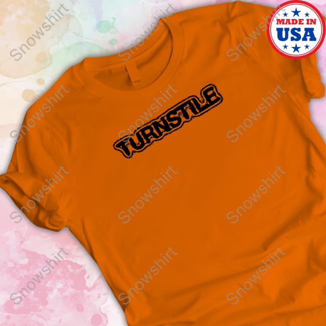 Official Turnstile Merch Turnstile Blackout Shirt