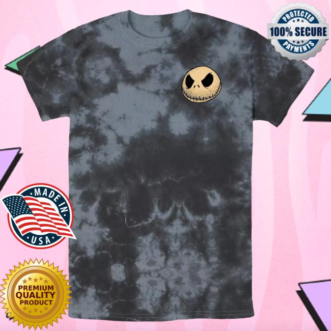 Official Shop Disney Merch Store The Nightmare Before Christmas Comic Shirts Allover Tie Dye Shopdisney Appare Clothing