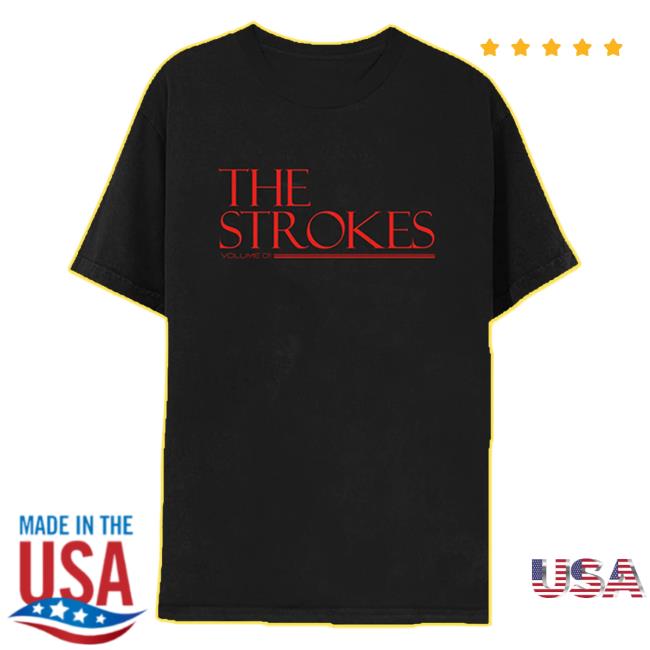 Official The Strokes Merch Store The Singles Volume 01 Tshirt The Strokes Apparel TheStrokes