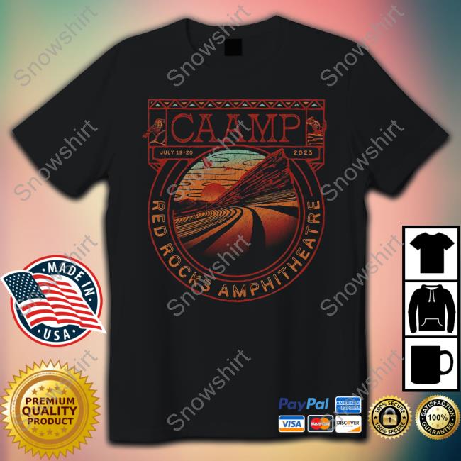 Caamp Merch Red Rocks Amphitheatre Sweatshirt