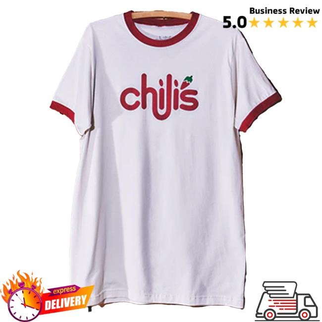 Vintage Logo Ringer Shirt Welcome to Chili's Merch