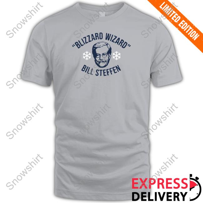 The Mitten State Merch Bill Steffen Blizzard Wizard Crewneck Sweatshirt