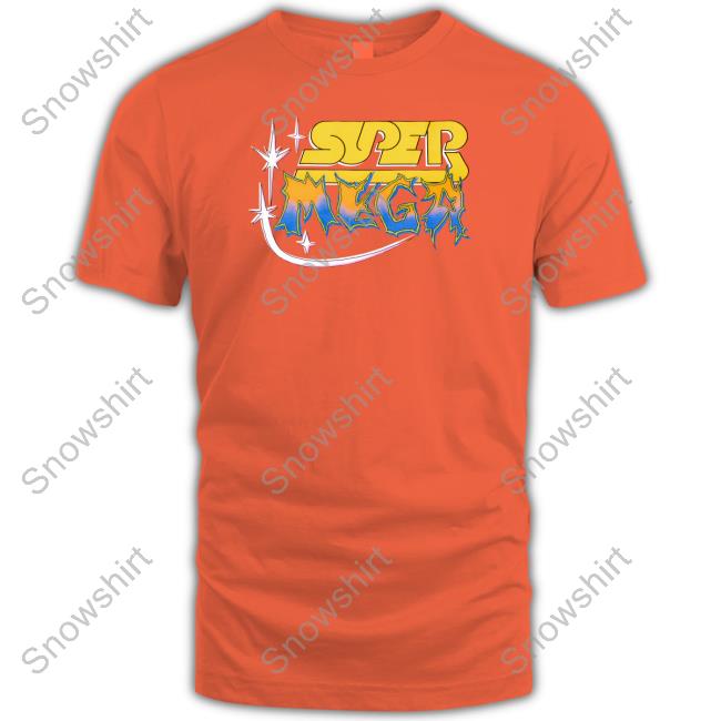 Official Supermega Hyperultra Tee Shirt Supermega Merch Hyperultra Shirts Supermegamart