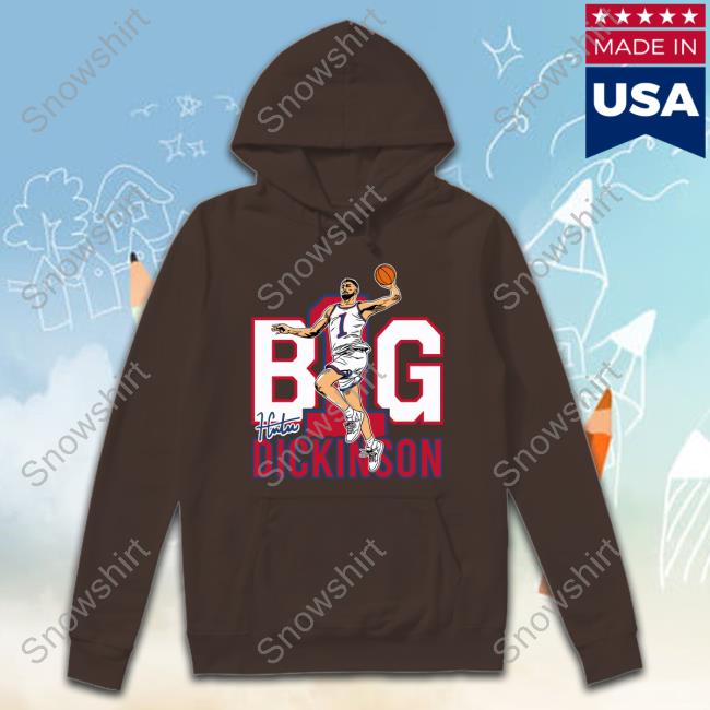 Hunter Big Dickinson TShirt Kansas Jayhawks Hunter Big Dickinson Hoodie