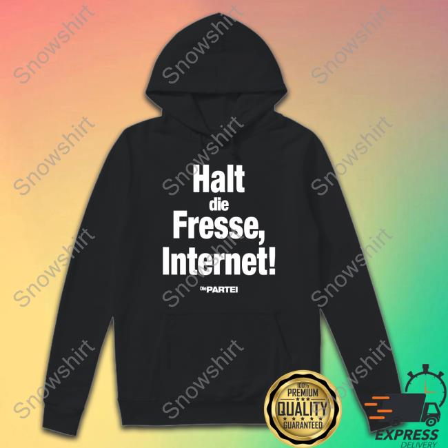 Martin Sonneborn Halt Die Fresse Internet Die Partei Shirt New Shirt