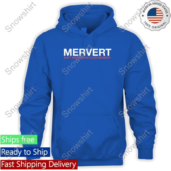 Mervert Matt Mervis Fan Club Member Tee Shirt