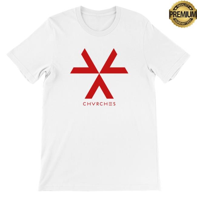 Chvrches Official Merch Store Triangles S/S Shirt Chvrches Clothing Shop Apparel