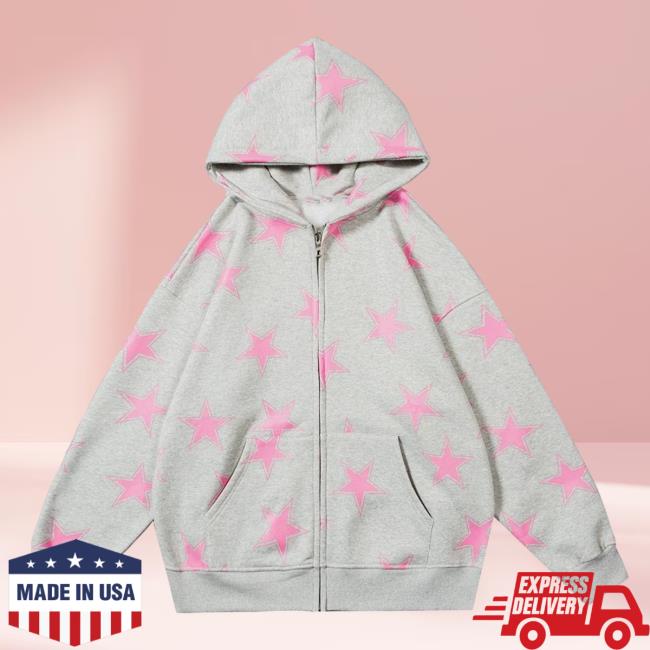 Official Aelfric Eden Clothing Merch Store Aelfric Eden Star All Over Print Pull Over Hoodie Grey Aop Apricot AelfricEden