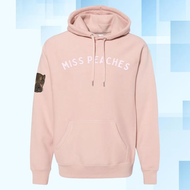 Official Barstool Sports Merch Store Miss Peaches Print Pullover Sweatshirt Barstool Sports Apparel Clothing Shop Barstoolsports