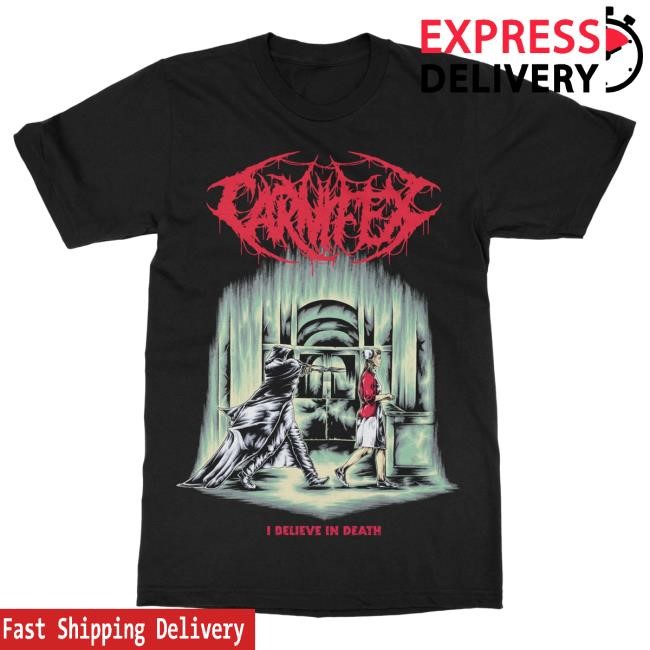 Official Indie Merch Store Shop Carnifex "I Believe In Death" T-Shirt IndieMerchStore