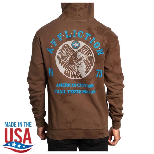 Official AfflictionClothing Apparel Store Affliction Clothing Apache Crew neck Sweatshirt