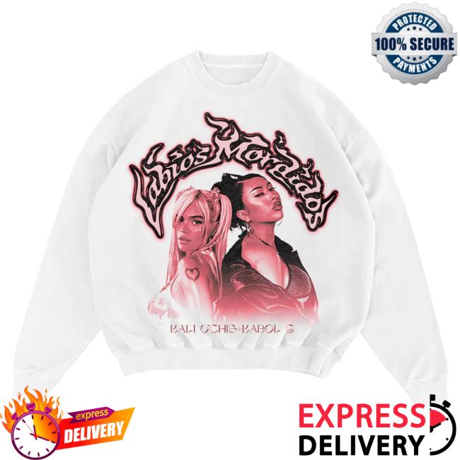 Official Kali Uchis Merch Store Labios Mordidos White Attractive Hoodie Kaliuchis Clothing Shop