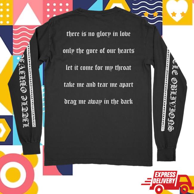 Official Julien Baker Black Metal Crew neck Sweatshirt Official Julien Baker Merch Julien Baker Black Metal Hoodie