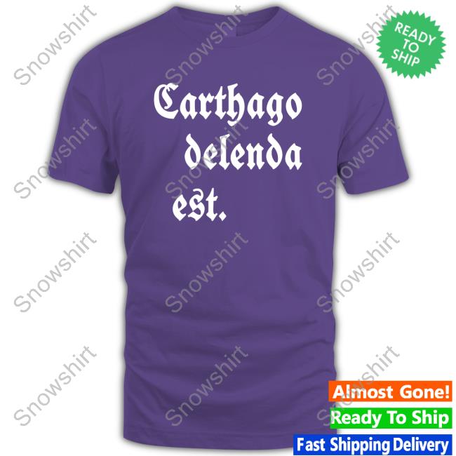Mark Zuckerberg | Carthago Delenda Est Tshirt