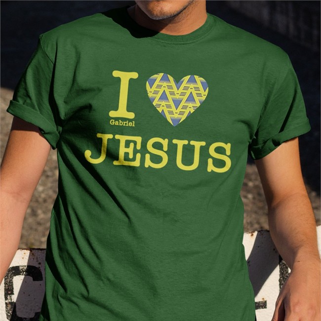She Wore Shop I Love Jesus Hooded Sweatshirt SheWore