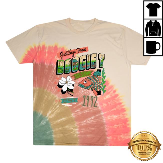 Boogie T - Postcard - Tie Dye Shirts