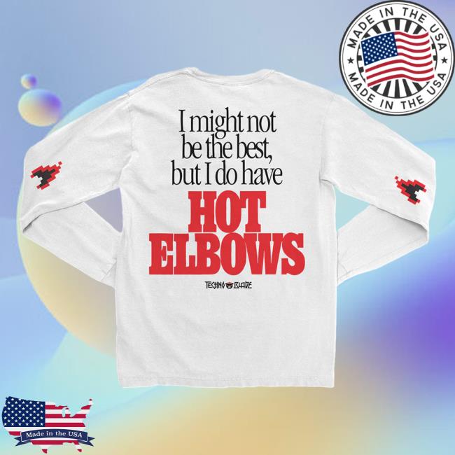 Official Technoblade Merch Store Shop Legend Of I Might Not Be The Best, But I Do Have Ot Elbows Technoblade Long Sleeve Tees
