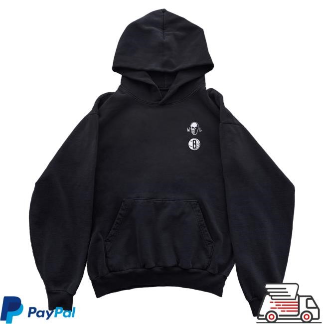 Brooklyn Giant Hooded Sweatshirt | Warren Lotas Official NBA Brooklyn Giant Popover Hoodie | Warren Lotas Official NBA