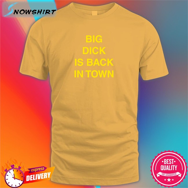 Big Dick Is Back In Town Shirt Chishala Chitoshi Jr Kalenga Kamwendo Kalenga Kamwendo Big Dick Is Back In Town Unisex Black Hoodie Chishala Chitoshi Jr
