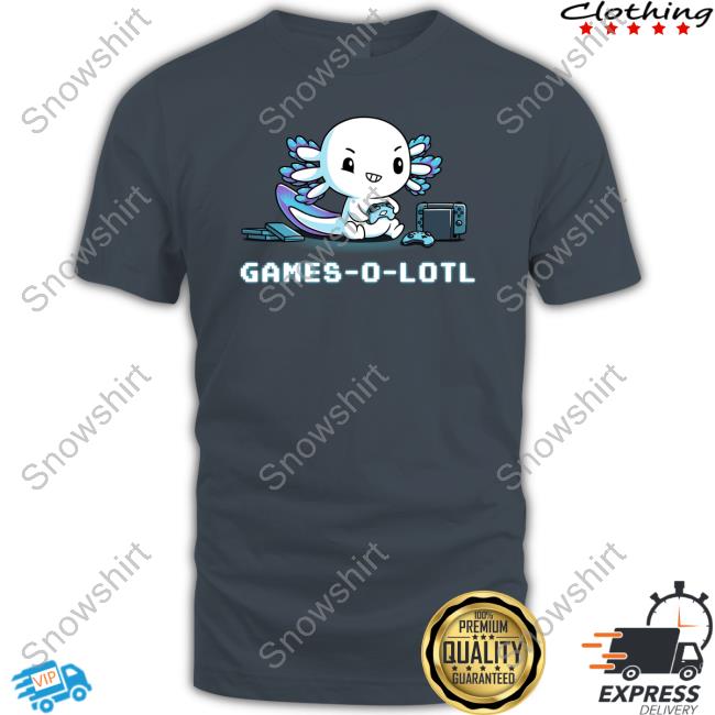 Games-O-Lotl T-Shirt Tee Turtle Games-O-Lotl Tee Shirt