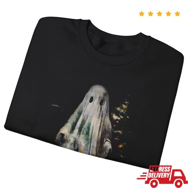 Official Murder with my Husband ITD Ghosty Xmas Sweatshirt MWMH Postcat