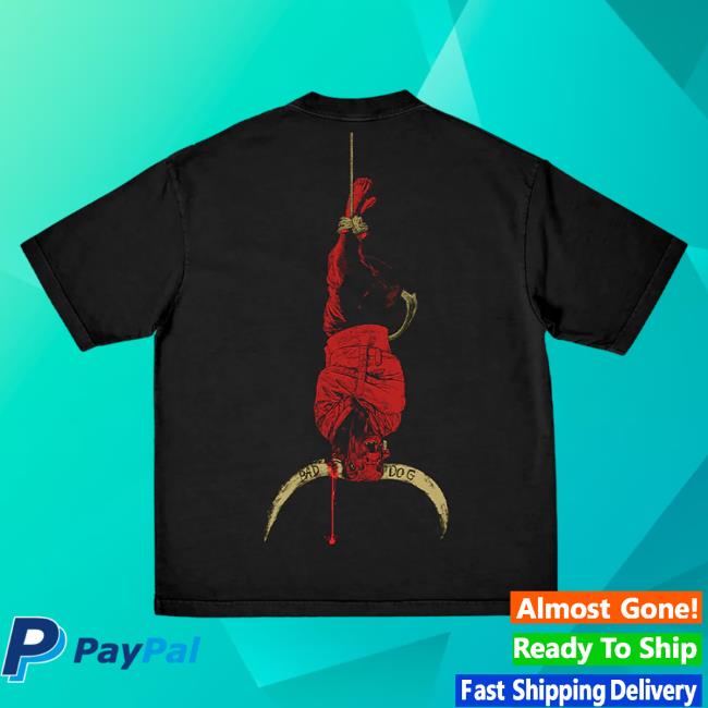 Official Queens Of The Stone Age Qotsa Merch Store Bad Dog Hangman T-Shirt Queensofthestoneage