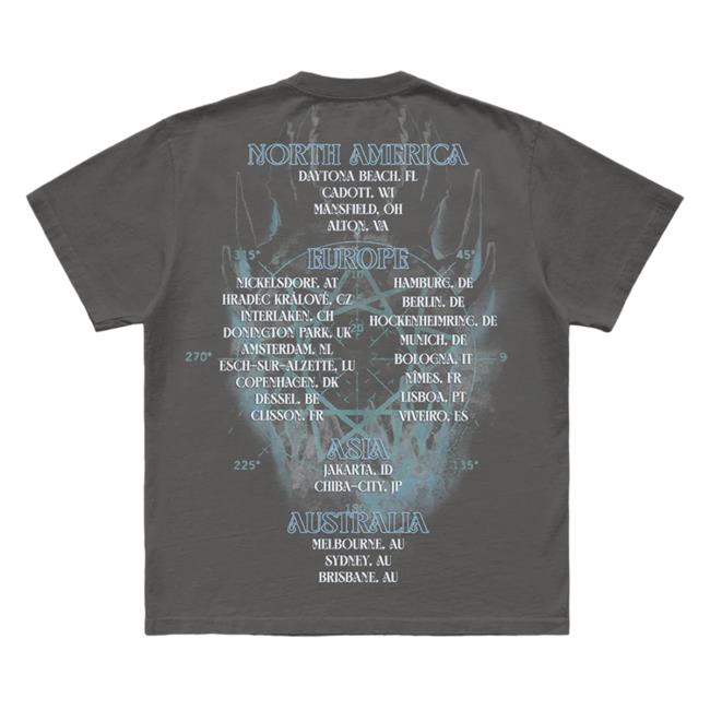 Slipknot Goat Star Tour 2023 Tee Official Slipknot Merch Goat Star Tour 2023 Tee Shirt
