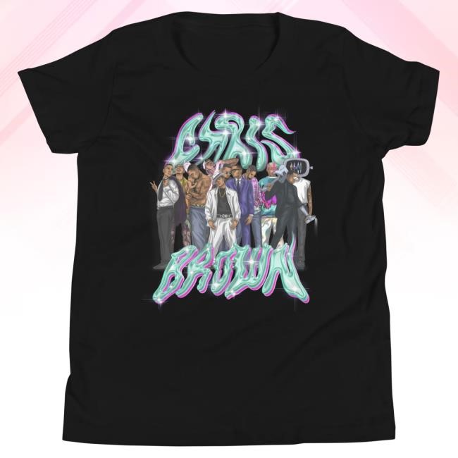 Chris Brown "20 Years Of Cb" By Hulio (Youth Size) Top Shirt